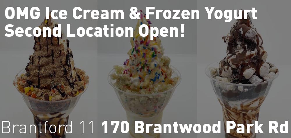 OMG Ice Cream and Frozen Yogurt has opened a second location at 170 Brantwood Park Rd from 11am to 9pm! 