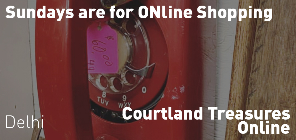 Sundays are for Online Shopping at the Courtland Treasures!